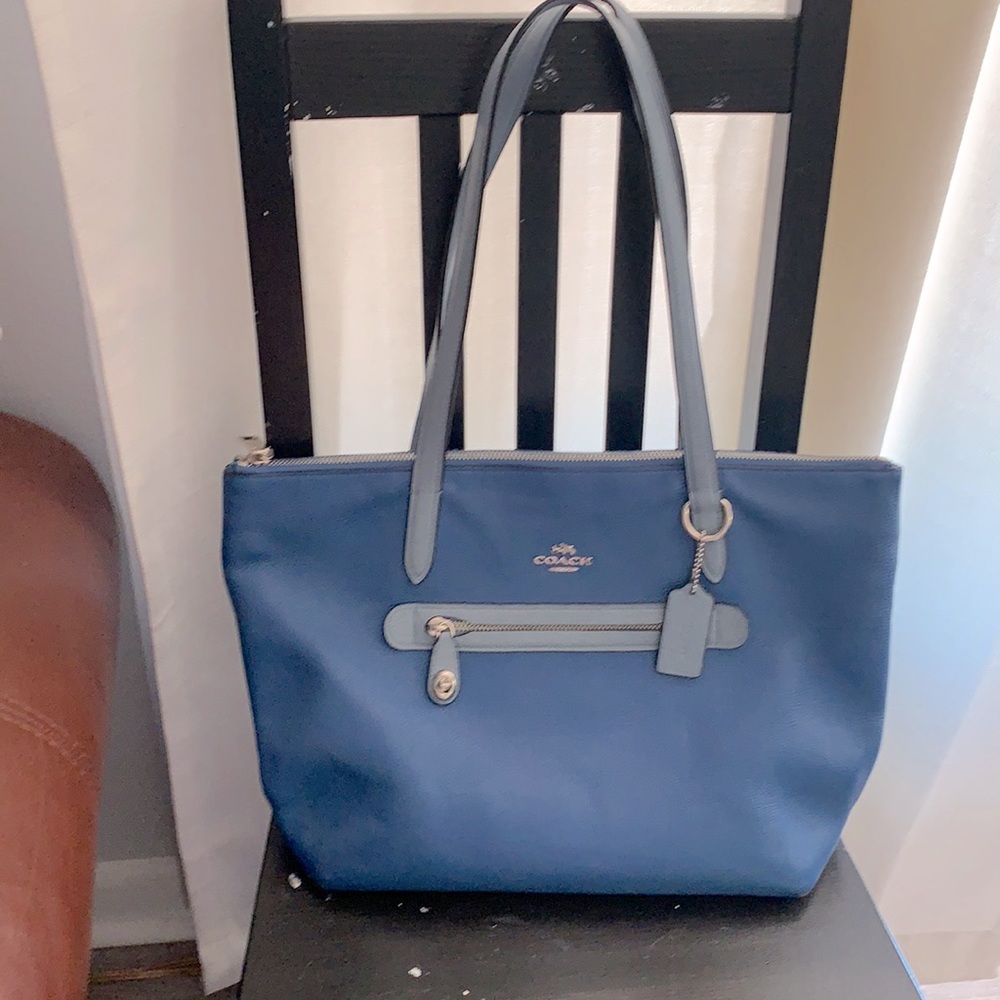 Baby Blue Coach Purse